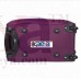 OkaeYa 2 Wheel Cabin Size Travel Duffle With Trolley (PURPLE)